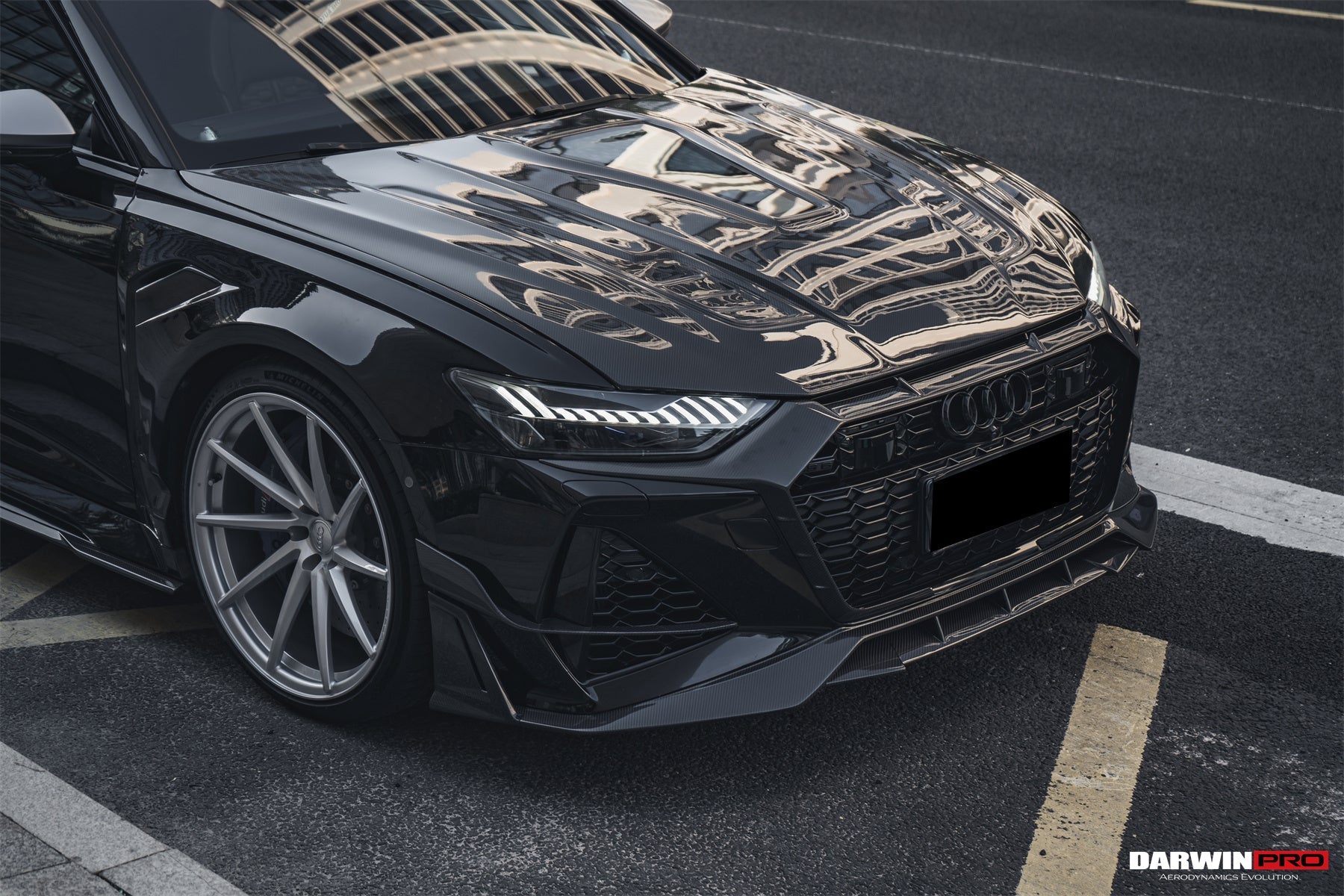 DarwinPRO 2019-2025 Audi RS6 C8 Avant & RS7 C8 Quattro IMP Performance Front Bumper Grille Cover