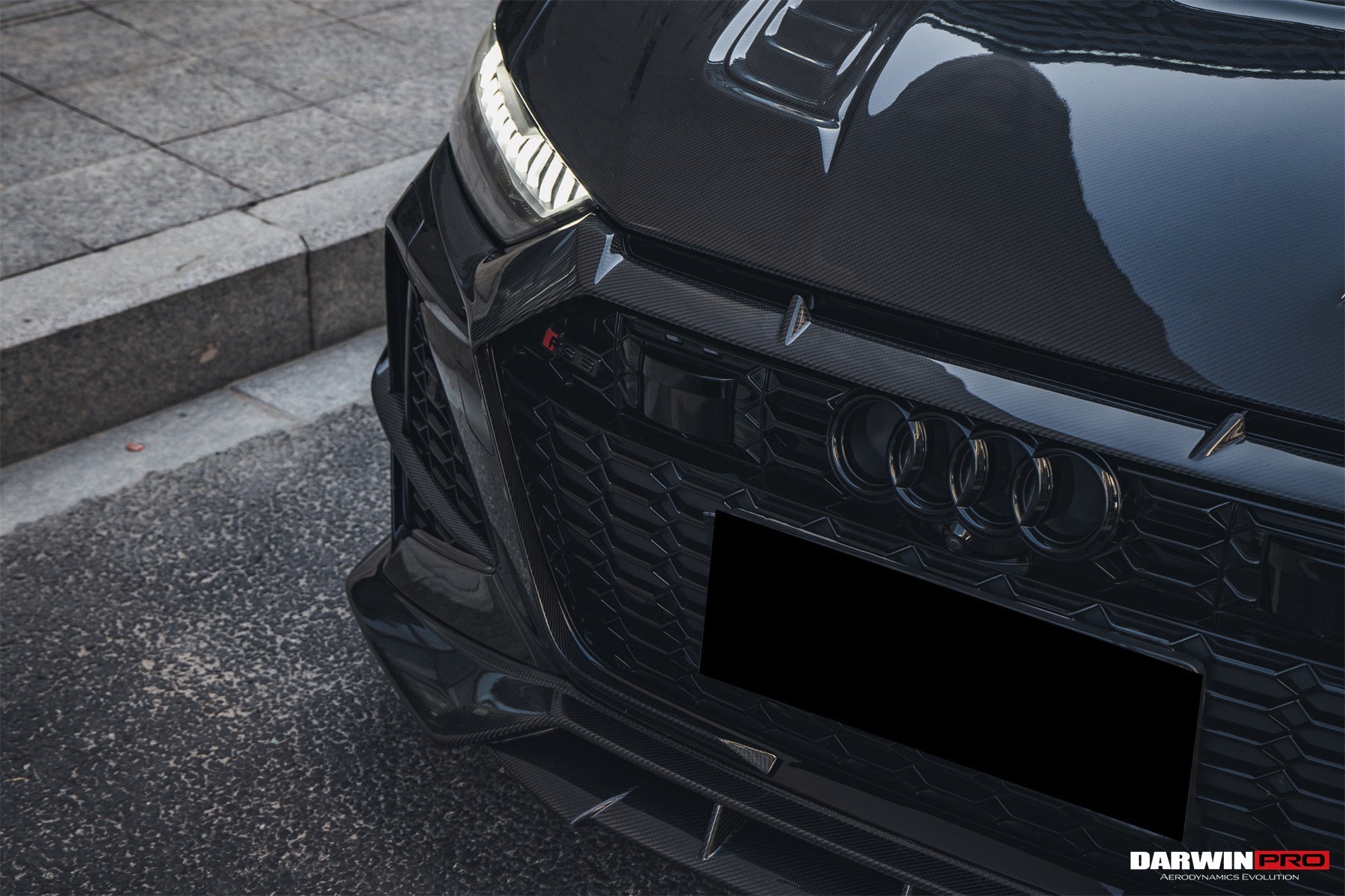 DarwinPRO 2019-2025 Audi RS6 C8 Avant & RS7 C8 Quattro IMP Performance Front Bumper Grille Cover