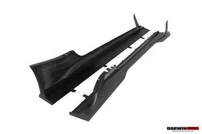 Faldones laterales de carbono DarwinPRO 2016-2023 para Aston Martin DB11 iMP-Performance