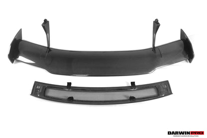 DarwinPRO 2016-2025 Audi R8 GEN2 V10 PLUS Coupe ONLY IMPII Carbon Fiber Trunk Wing with  Base