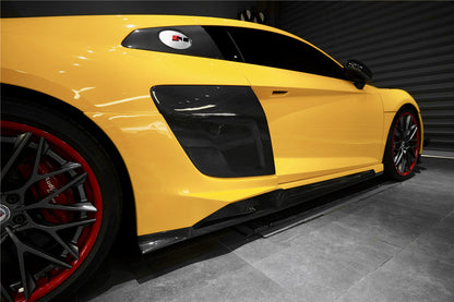 DarwinPRO 2016-2025 Audi R8 GEN2 Coupe & Spyder iMPII Carbon Fiber Side Door Panel Blades