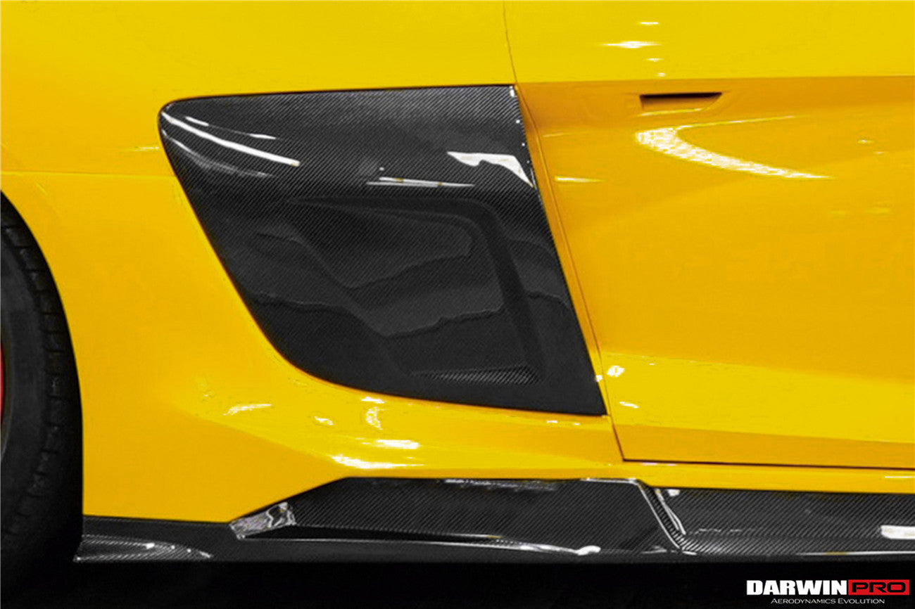 DarwinPRO 2016-2025 Audi R8 GEN2 Coupe & Spyder iMPII Carbon Fiber Side Door Panel Blades