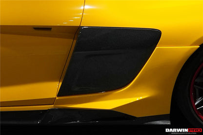 DarwinPRO 2016-2025 Audi R8 GEN2 Coupe & Spyder iMPII Carbon Fiber Side Door Panel Blades