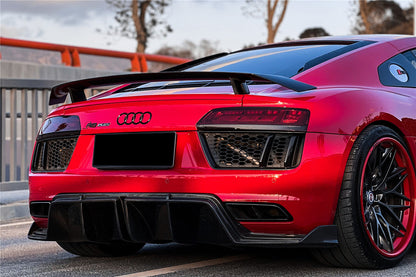 Alerón de maletero de fibra de carbono estilo DarwinPRO GT | Audi R8 GEN2 Coupé (2016-2025)