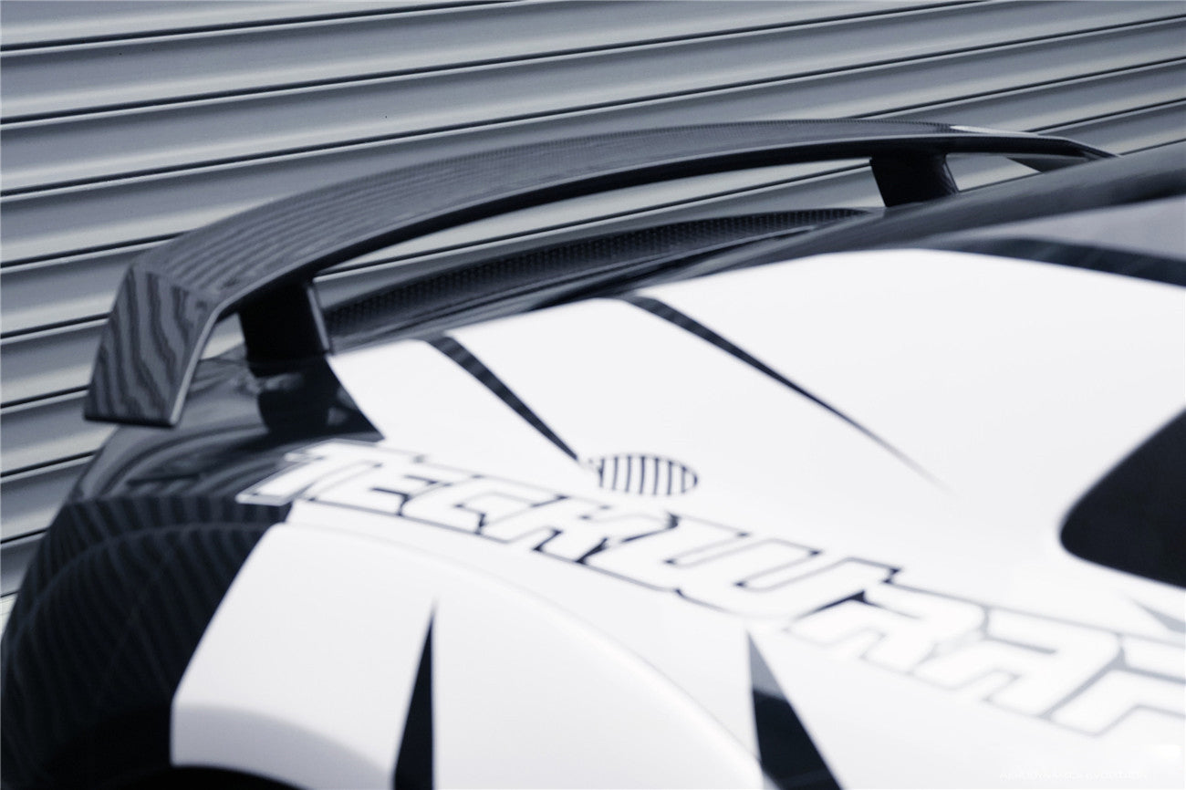 DarwinPRO 2016-2025 Audi R8 GEN2 Coupe ONLY GT Style Carbon Fiber Trunk Wing with Base