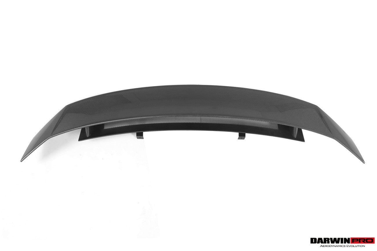 DarwinPRO 2016-2025 Audi R8 GEN2 Coupe ONLY GT Style Carbon Fiber Trunk Wing with Base