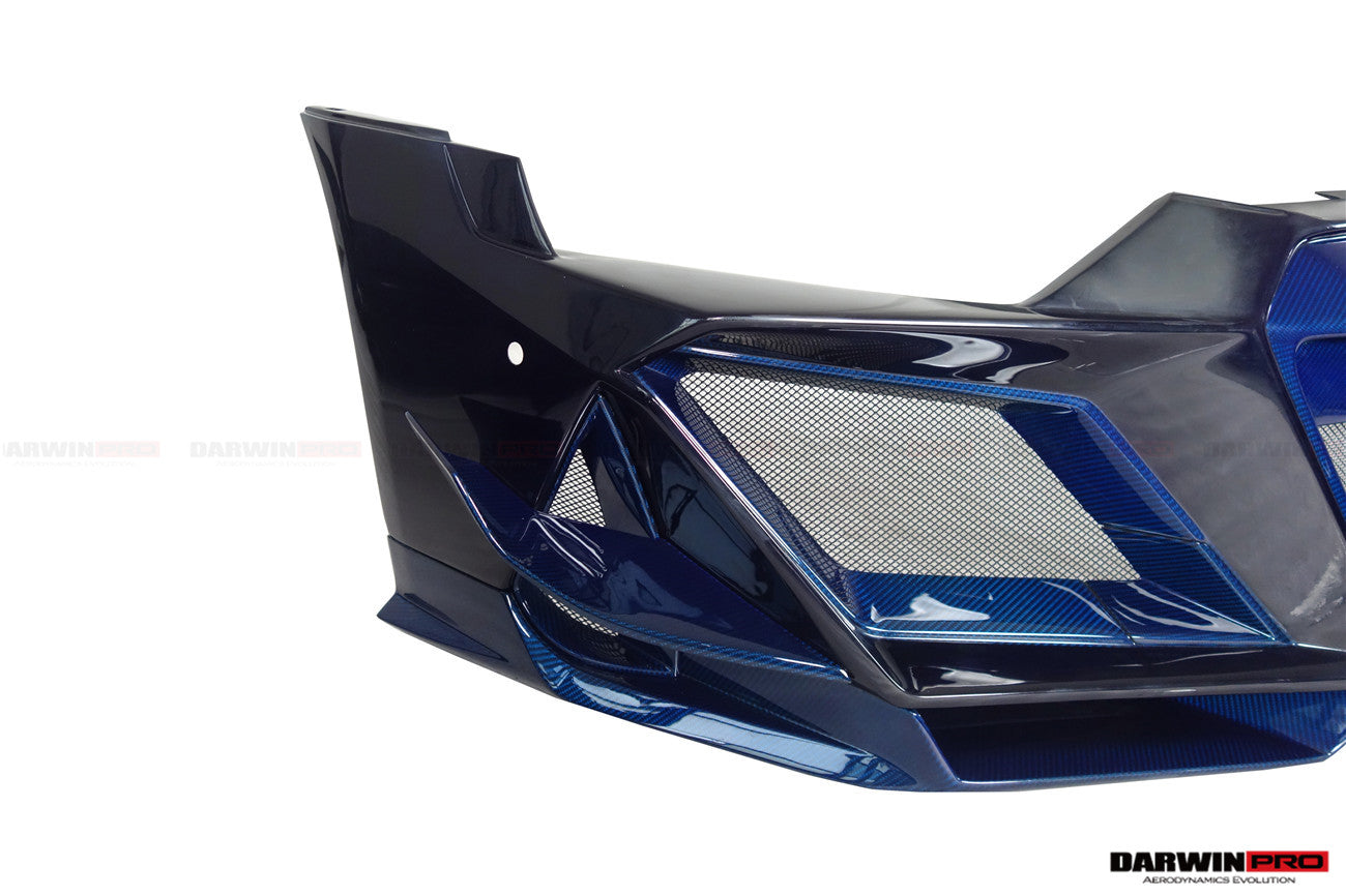 Parachoques delantero de fibra de carbono DarwinPRO 2016-2025 Audi R8 GEN2 Coupé y Spyder IMPII