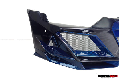 Parachoques delantero de fibra de carbono DarwinPRO 2016-2025 Audi R8 GEN2 Coupé y Spyder IMPII