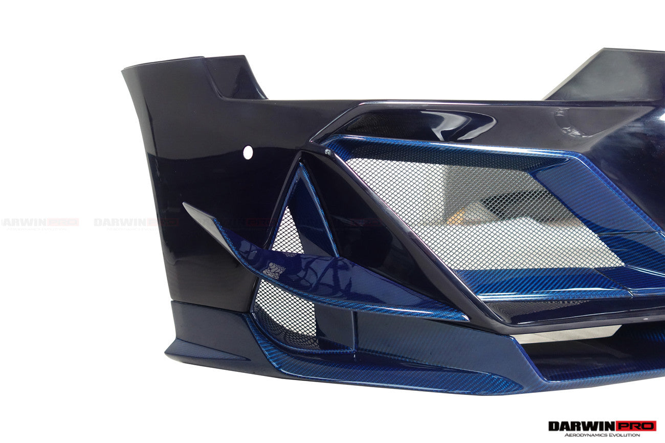 Parachoques delantero de fibra de carbono DarwinPRO 2016-2025 Audi R8 GEN2 Coupé y Spyder IMPII
