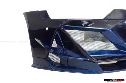 Parachoques delantero de fibra de carbono DarwinPRO 2016-2025 Audi R8 GEN2 Coupé y Spyder IMPII