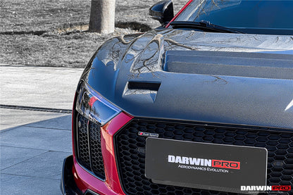 DarwinPRO 2016-2025 Audi R8 GEN2 Coupe & Spyder iMP Performance Carbon Fiber Hood