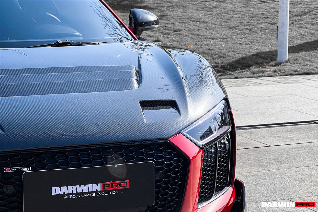 DarwinPRO 2016-2025 Audi R8 GEN2 Coupe & Spyder iMP Performance Carbon Fiber Hood