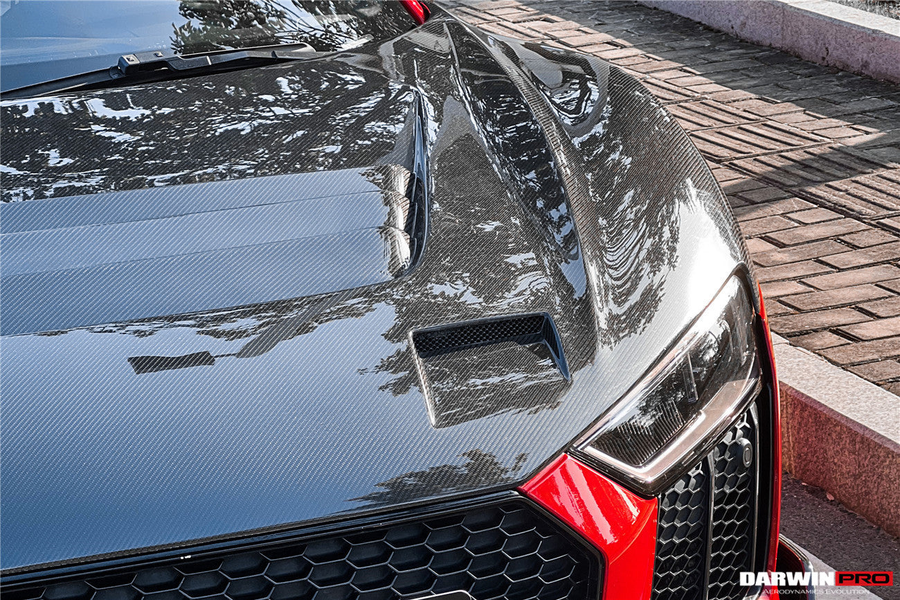 DarwinPRO 2016-2025 Audi R8 GEN2 Coupe & Spyder iMP Performance Carbon Fiber Hood