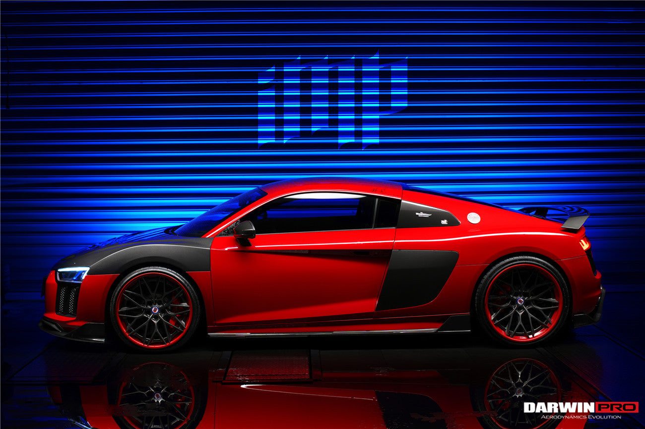 DarwinPRO 2016-2025 Audi R8 GEN2 Coupe & Spyder iMPII Carbon Fiber Side Door Panel Blades
