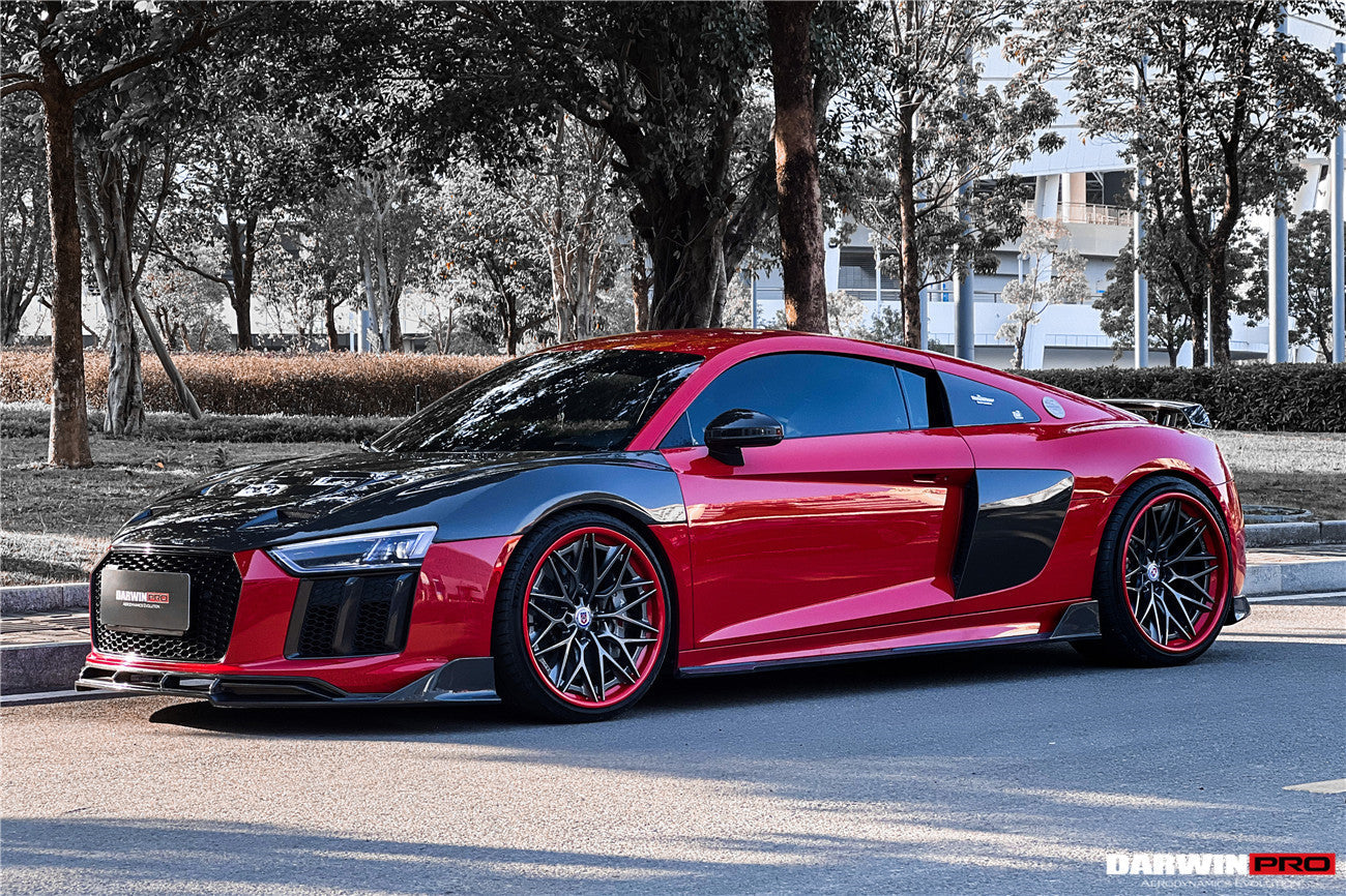 DarwinPRO 2016-2025 Audi R8 GEN2 Coupe & Spyder iMPII Carbon Fiber Side Door Panel Blades
