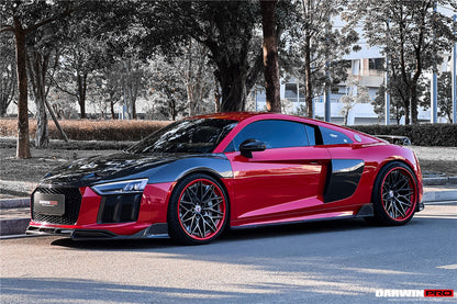 DarwinPRO 2016-2025 Audi R8 GEN2 Coupe & Spyder iMPII Carbon Fiber Side Door Panel Blades