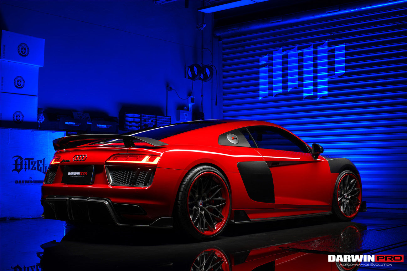 DarwinPRO 2016-2025 Audi R8 GEN2 Coupe & Spyder iMPII Carbon Fiber Side Door Panel Blades