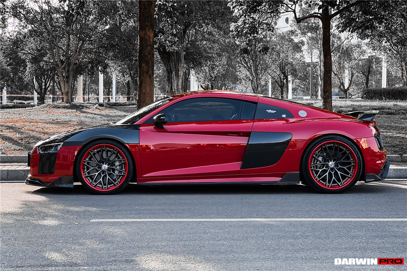 DarwinPRO 2016-2025 Audi R8 GEN2 Coupe & Spyder iMPII Carbon Fiber Side Door Panel Blades