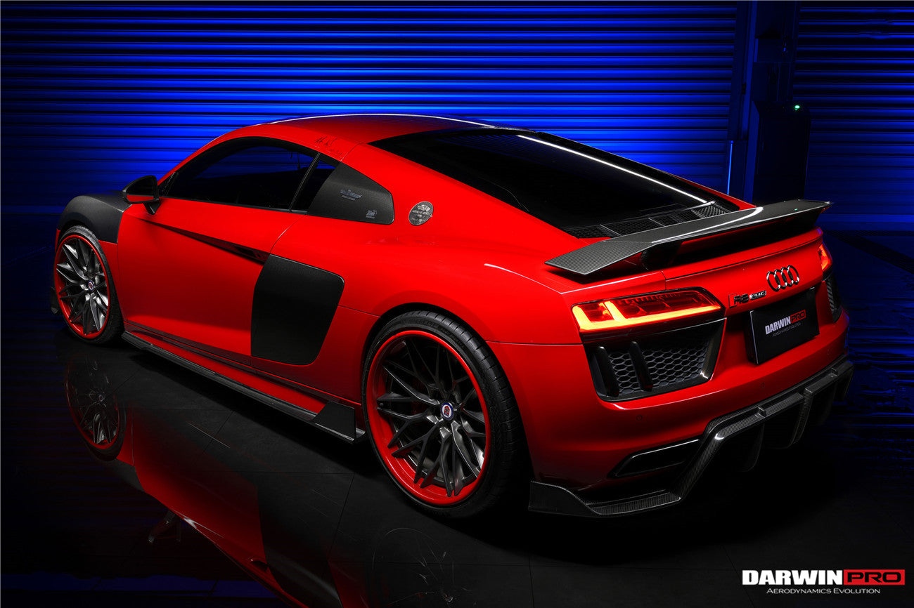 DarwinPRO 2016-2025 Audi R8 GEN2 Coupe & Spyder iMPII Carbon Fiber Side Door Panel Blades