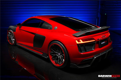 DarwinPRO 2016-2025 Audi R8 GEN2 Coupe & Spyder iMPII Carbon Fiber Side Door Panel Blades