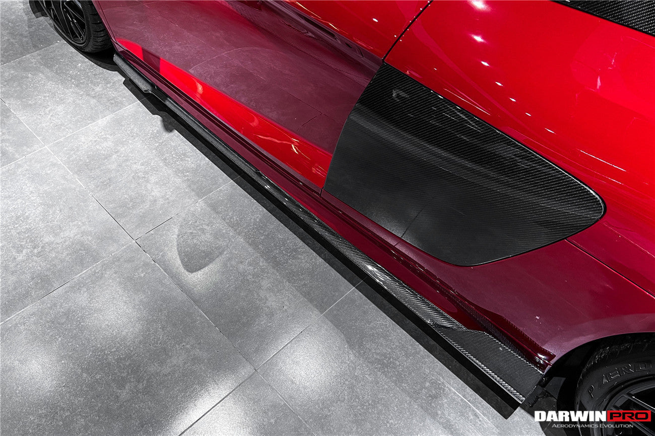 DarwinPRO 2016-2025 Audi R8 GEN2 Coupe & Spyder iMPII Carbon Fiber Side Door Panel Blades