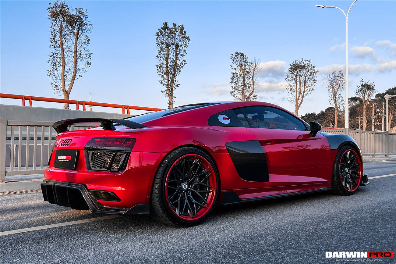 DarwinPRO 2016-2025 Audi R8 GEN2 Coupe & Spyder iMPII Carbon Fiber Side Door Panel Blades