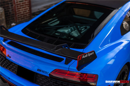 DarwinPRO 2016-2025 Audi R8 GEN2 & GEN3 Coupe ONLY IMPII Carbon Fiber Trunk Wing