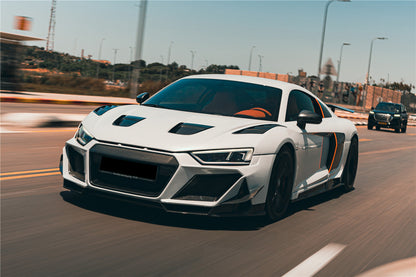 Parachoques delantero de fibra de carbono DarwinPRO 2016-2025 Audi R8 GEN2 Coupé y Spyder IMPII