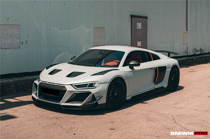 DarwinPRO 2016-2018 Audi R8 Coupe & Spyder iMPII Carbon Fiber Side Skirts Add on