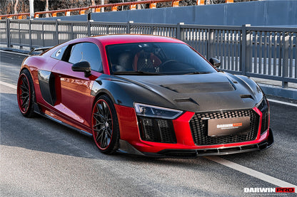 Borde delantero de fibra de carbono DarwinPRO 2016-2018 Audi R8 GEN2 Coupé y Spyder iMP Performance