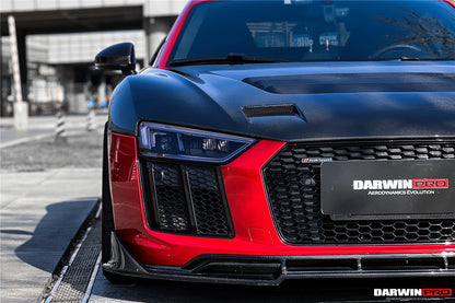 Borde delantero de fibra de carbono DarwinPRO 2016-2018 Audi R8 GEN2 Coupé y Spyder iMP Performance
