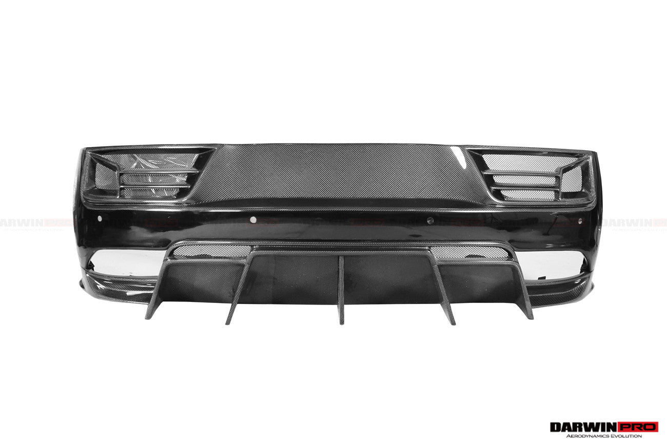 DarwinPRO 2016-2018 Audi R8 Coupe & Spyder IMPII Part Carbon Fiber Rear Bumper