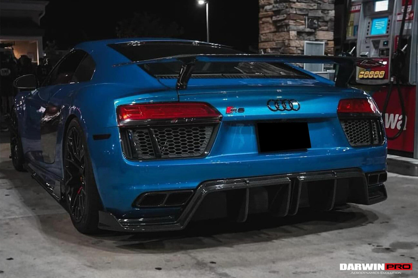 DarwinPRO iMP Performance Carbon Fiber Rear Diffuser | 2016-2018 Audi R8 GEN2 Coupe & Spyder