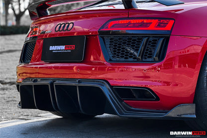 DarwinPRO iMP Performance Carbon Fiber Rear Diffuser | 2016-2018 Audi R8 GEN2 Coupe & Spyder