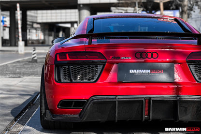 Alerón de maletero de fibra de carbono estilo DarwinPRO GT | Audi R8 GEN2 Coupé (2016-2025)