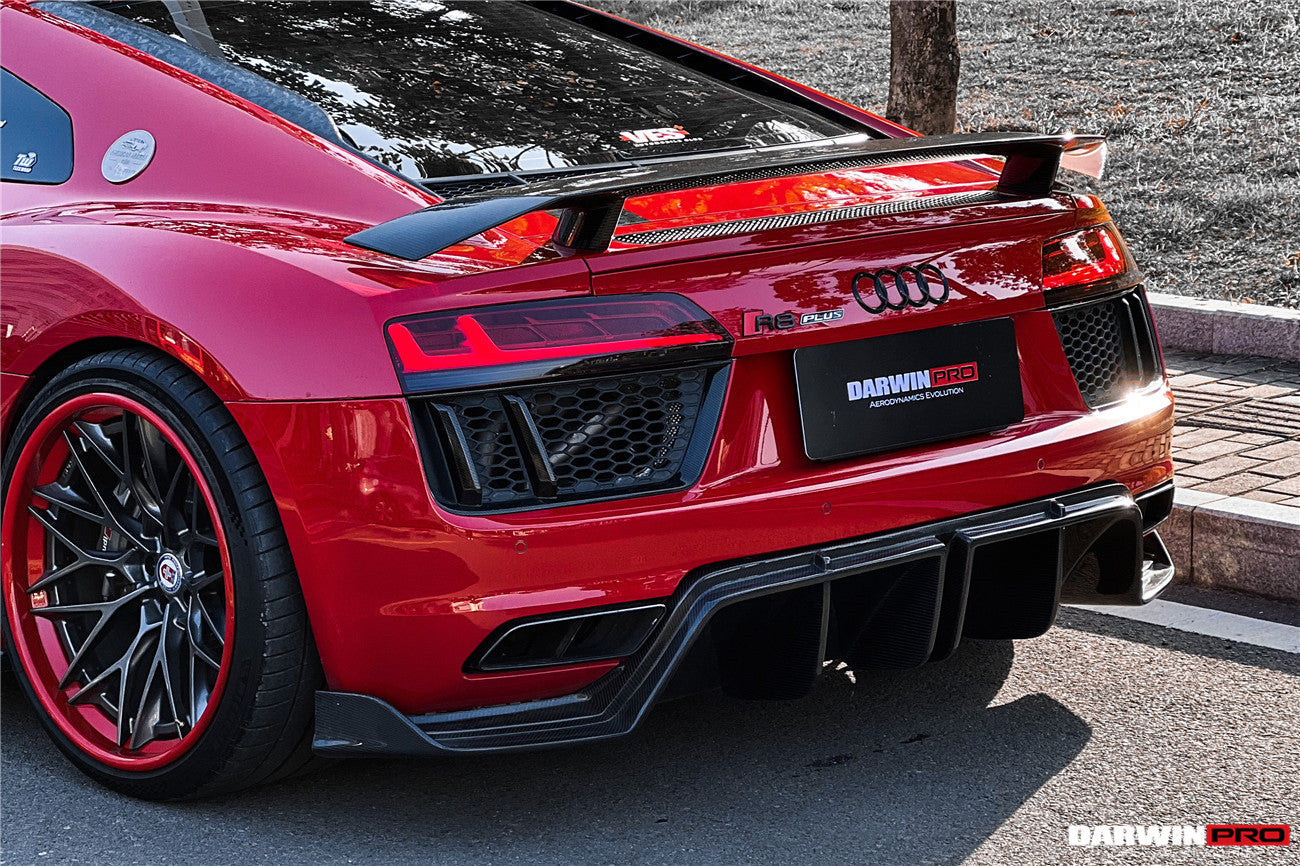 DarwinPRO iMP Performance Carbon Fiber Rear Diffuser | 2016-2018 Audi R8 GEN2 Coupe & Spyder
