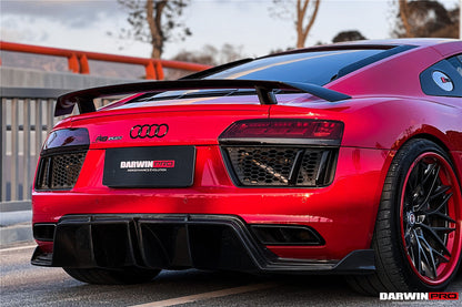 Alerón de maletero de fibra de carbono estilo DarwinPRO GT | Audi R8 GEN2 Coupé (2016-2025)