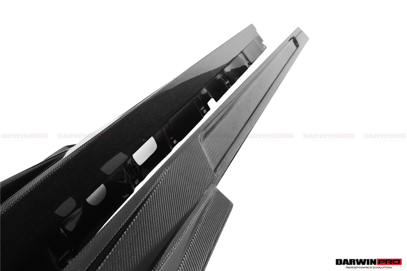 DarwinPRO 2016-2018 Audi R8 Coupe & Spyder iMPII Carbon Fiber Side Skirts Add on