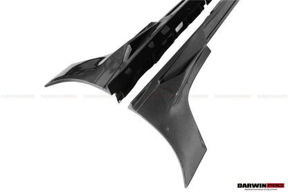 DarwinPRO 2016-2018 Audi R8 Coupe & Spyder iMPII Carbon Fiber Side Skirts Add on