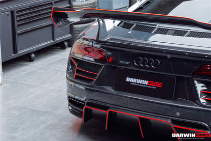 DarwinPRO 2016-2018 Audi R8 Coupe & Spyder IMPII Part Carbon Fiber Rear Bumper