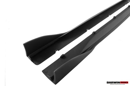 Faldones laterales de alto rendimiento DarwinPRO 2019-2025 para Audi RS6 Avant C8 y RS7 Quattro IMP debajo del tablero
