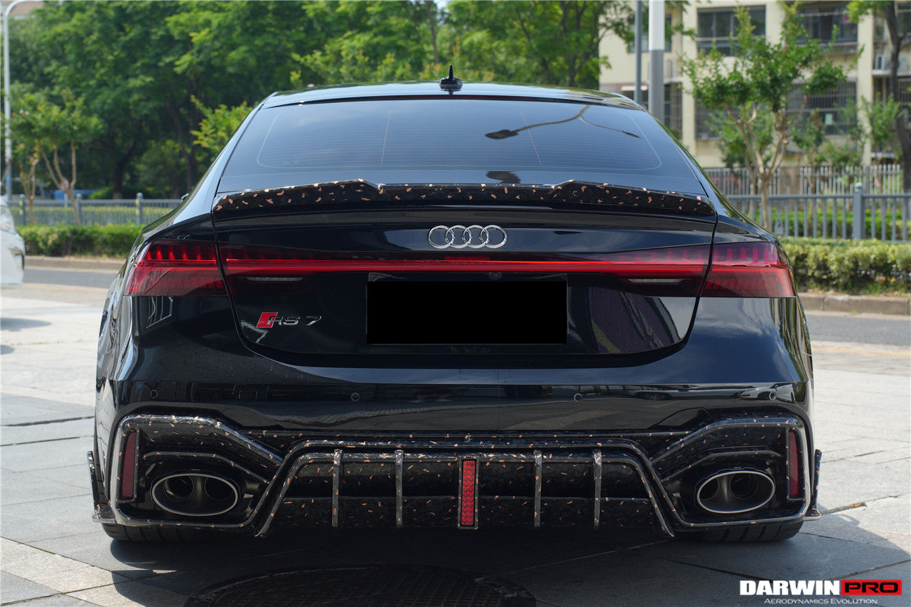 DarwinPRO 2019-2025 Audi RS6 Avant C8 RS7 C8 Quattro IMP Design Rear Diffuser