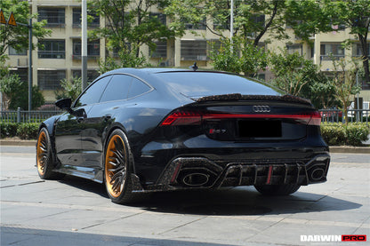 DarwinPRO 2019-2025 Audi RS6 Avant C8 RS7 C8 Quattro IMP Design Rear Diffuser