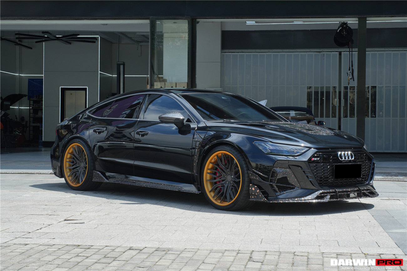 Parachoques delantero DarwinPRO 2019-2025 Audi RS7 Quattro y RS6 Avant C8 IMP Design Ver.2