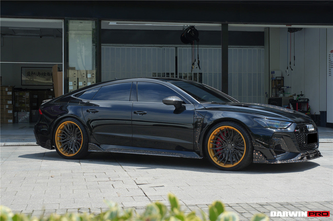Faldones laterales DarwinPRO 2019-2025 para Audi RS6 Avant C8 y RS7 C8 Quattro IMP Design
