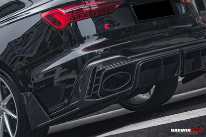 Difusor trasero DarwinPRO IMP Performance Ver.2 | Audi RS6 Avant C8 RS7 C8 Quattro 2019-2025