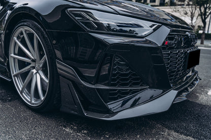 Parachoques delantero de alto rendimiento DarwinPRO 2019-2025 para Audi RS6 Avant C8 y RS7 C8 Quattro IMP