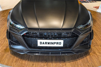 Borde delantero de alto rendimiento DarwinPRO 2019-2025 para Audi RS6 Avant C8 y RS7 C8 Quattro IMP