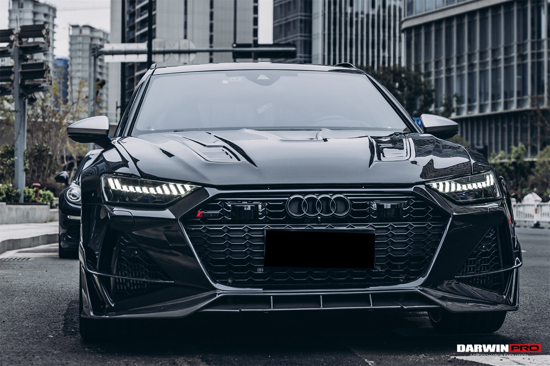 Borde delantero de alto rendimiento DarwinPRO 2019-2025 para Audi RS6 Avant C8 y RS7 C8 Quattro IMP