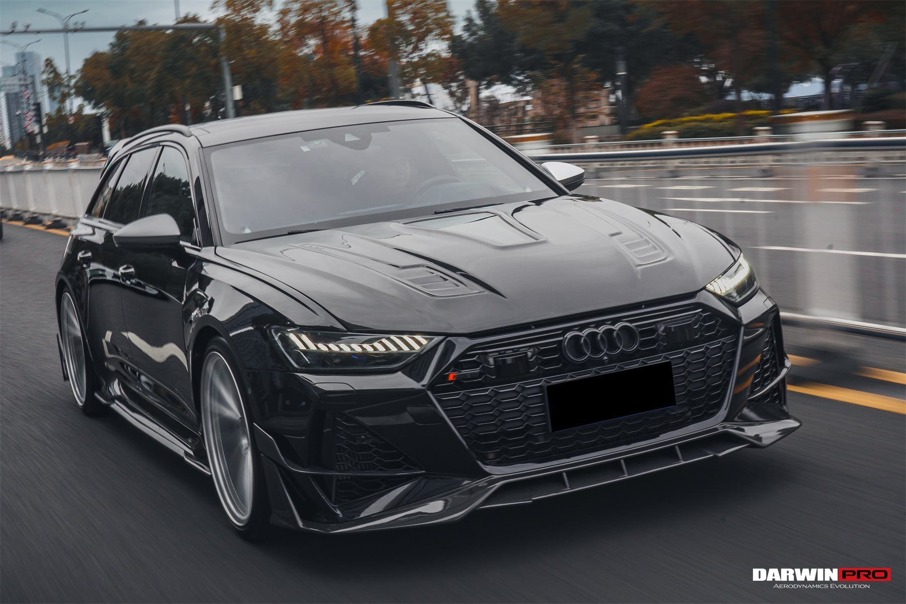 Borde delantero de alto rendimiento DarwinPRO 2019-2025 para Audi RS6 Avant C8 y RS7 C8 Quattro IMP